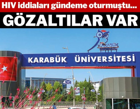 Karabük Üniversitesi iddiaları: 8 kişi gözaltına alındı