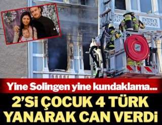 Yine Solingen yine kundaklama: 4 Türk hayatını kaybetti