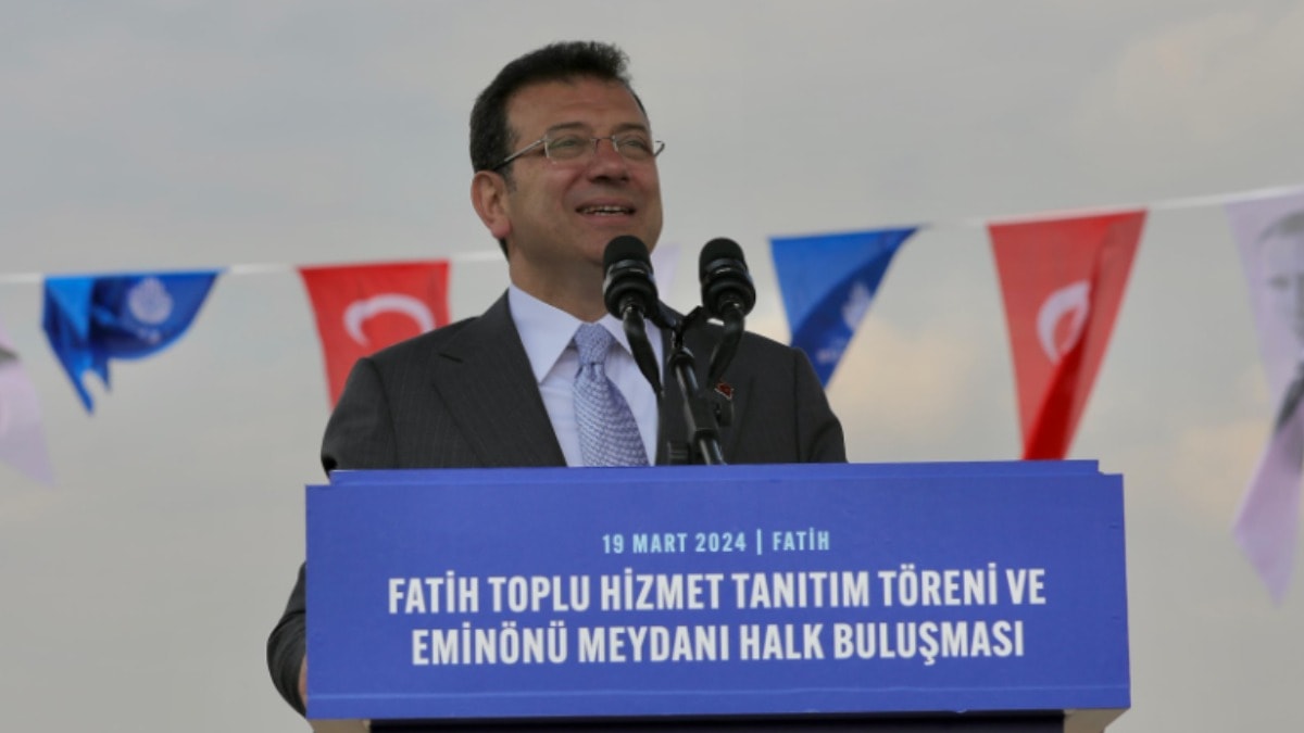 İmamoğlu: Bu milleti aldatamazsınız