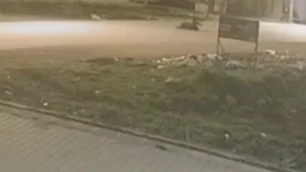 Adana’da 18 yaşında gencin öldüğü kaza kamerada