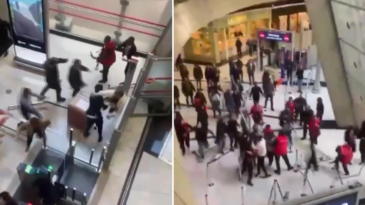 PKK destekçileri, havalimanını karıştırdı: Yaralılar var