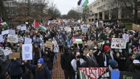 ABD halkı İsrail'e karşı ayağa kalktı