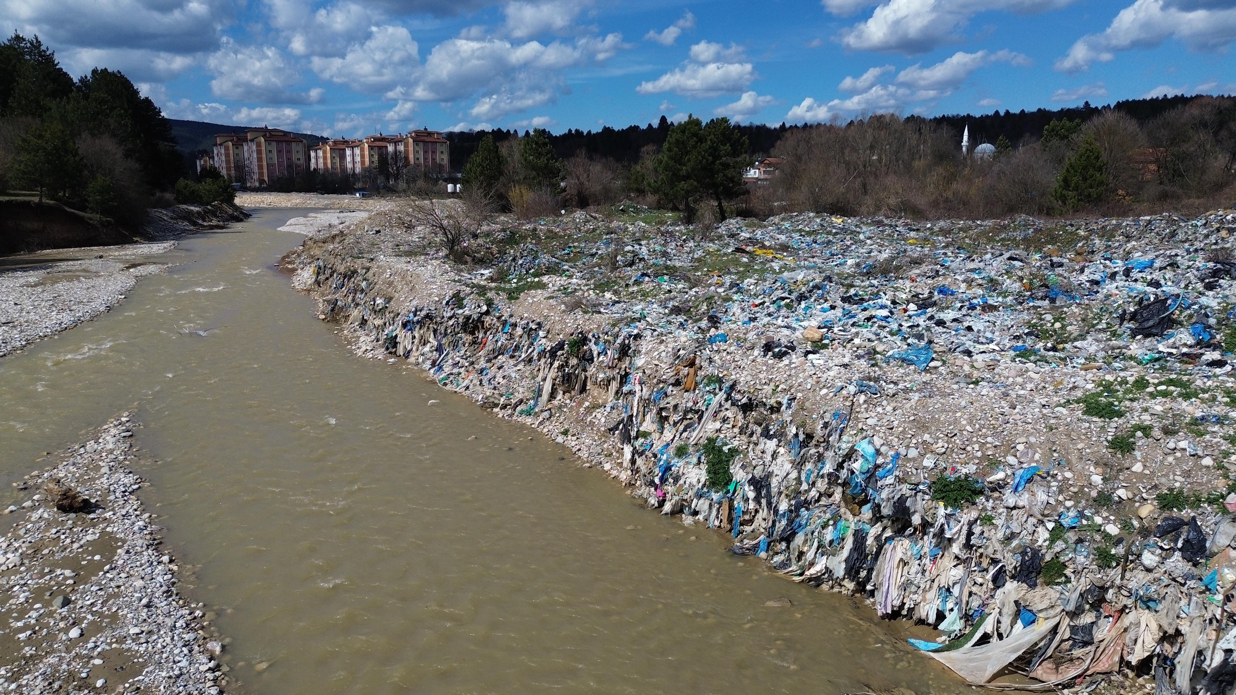 Bir çevre felaketi de Bolu Mengen'de