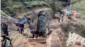 Trabzon'da göçük: 3 işçi hayatını kaybetti