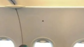 Uçuş görevlisi uçaklardaki siyah üçgenin anlamını TikTok’tan paylaştı