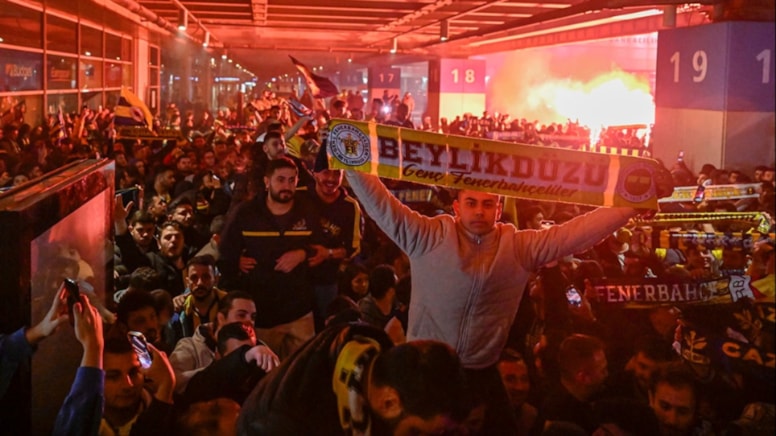 Fenerbahçe’ye İstanbul'da coşkulu karşılama