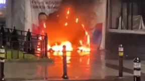 Ümit Özdağ paylaştı: Kartal'da Zafer Partisi çadırı ateşe verildi