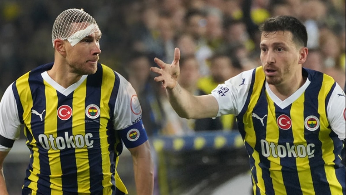 Fenerbahçe Pendikspor maçında Mert Hakan Yandaş ve Edin Dzeko arasında gerilim