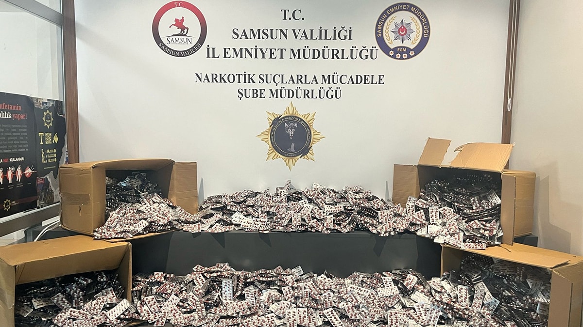 Samsun'da 55 bin tane yakalandı, değeri 5 milyon