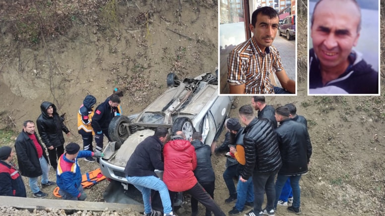 Bolu'da kuvvetli yağış kazayı da beraberinde getirdi: 2 ölü