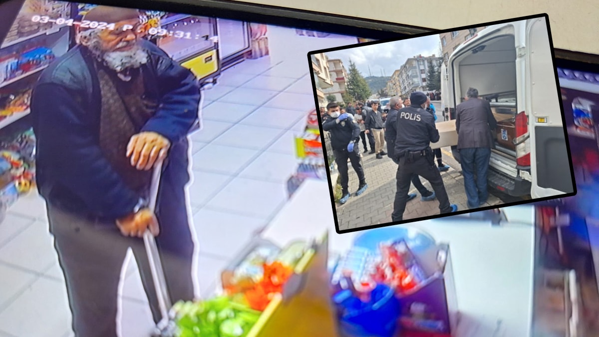 Bastonla markete gidip ekmek aldı, dönüşte ailesini katletti