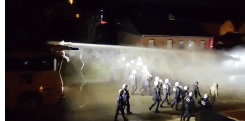 Belçika'da PKK provokasyonu: Çok sayıda polis gönderildi