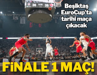 Beşiktaş Emlakjet, EuroCup finalinin bir galibiyet uzağında