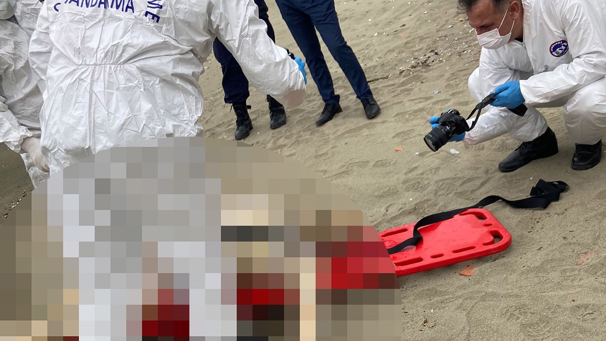 Sahile ceset vurdu, ekipler harekete geçti