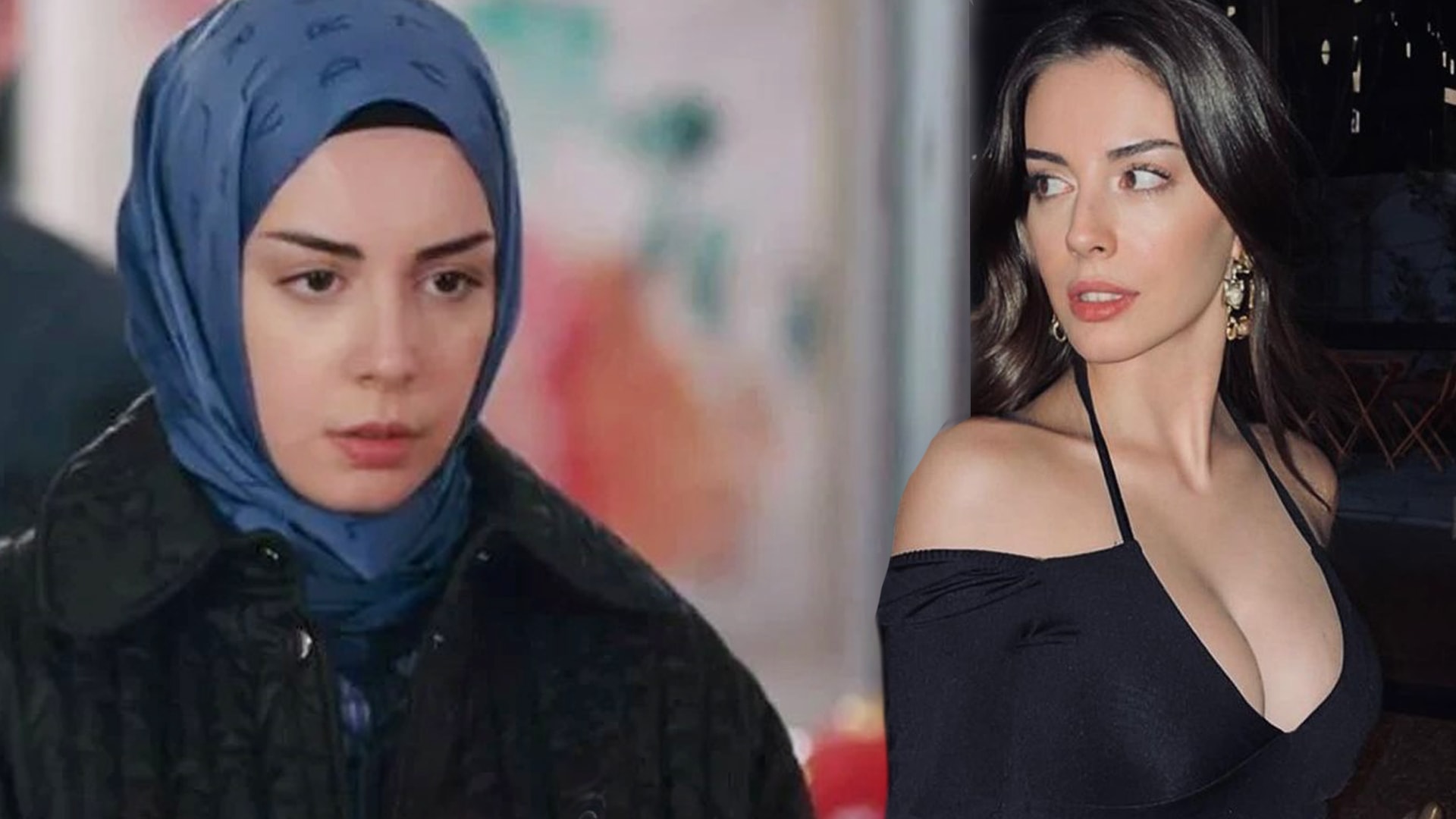 Kızılcık Şerbeti'nin Çimen'i tesettüre girdiği anları yayınladı