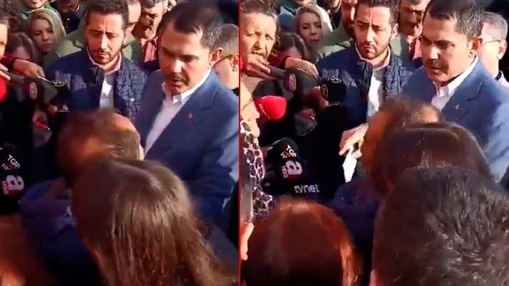 Murat Kurum ile vatandaş arasında dikkat çeken diyalog