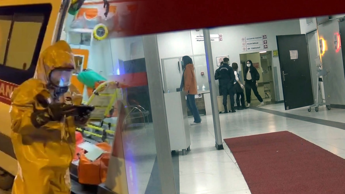 İstanbul'da devlet hastanesinde acil servis boşaltıldı, hasta kabulü durduruldu