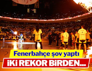 Fenerbahçe çifte rekor kırdığı maçta Baskonia'yı yıktı