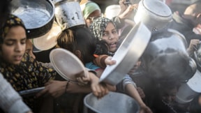 Gazze’de yardım izdihamı: 1 ölü, çok sayıda yaralı