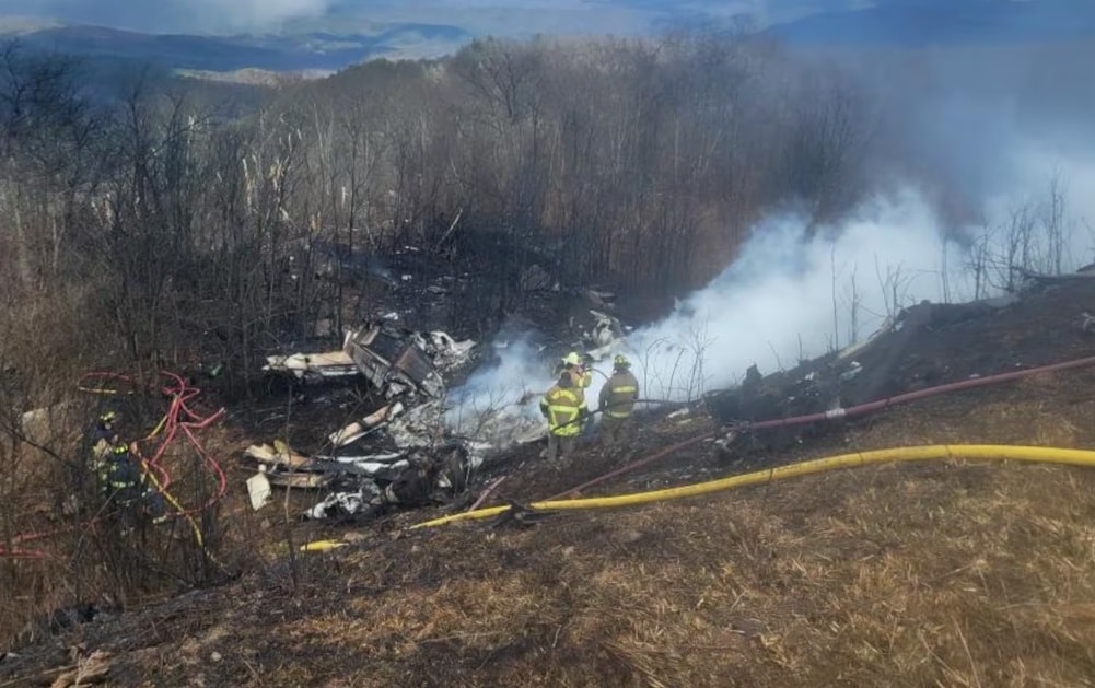 Özel jet acil inişte düştü: 5 ölü