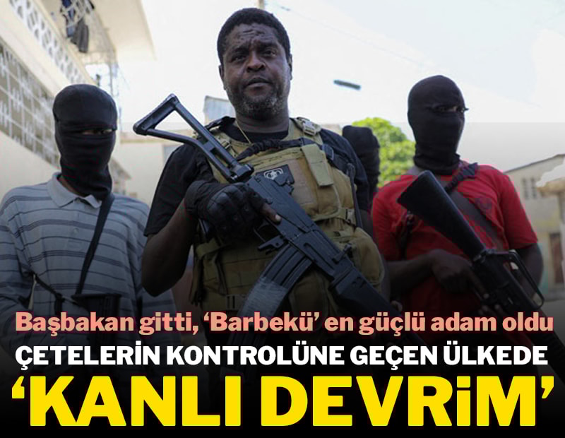 Çetelerin kontrolüne geçen Haiti'de ülkesine dönemeyen Başbakan istifa etti