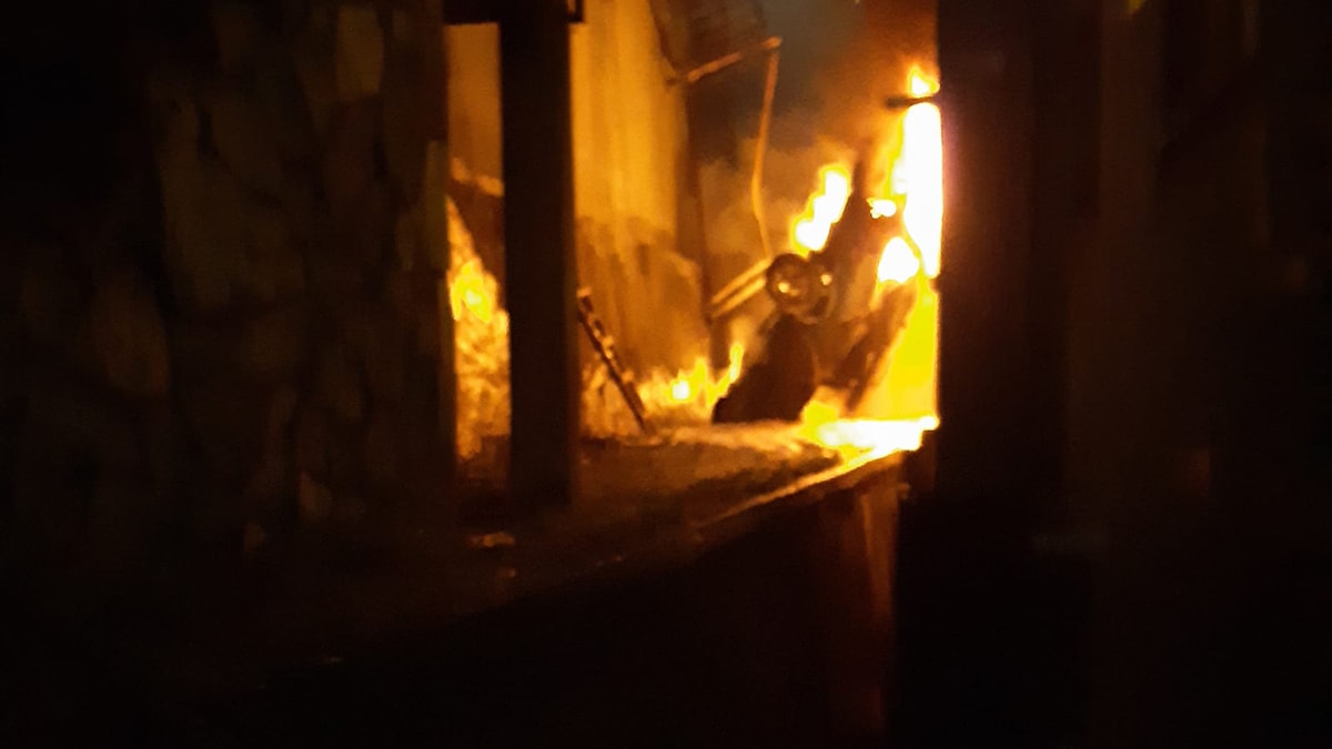 Mahalleyi ayağa kaldıran kaza: Son anda kurtuldu