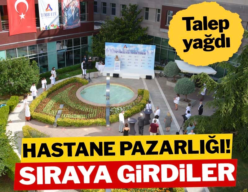 TOBB hastanesinde satış pazarlığı