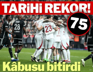 Galatasaray'dan lig rekoru geldi! Beşiktaş'ı yenip tarihe geçti...