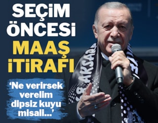 Erdoğan'dan enflasyon itirafı:  Ne verirsek verelim kaybolup gidiyor