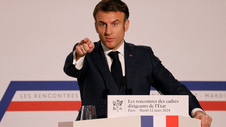 Macron'un açıklamalarına Rusya'dan çok sert tepki: 'Paranoyak'
