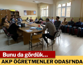 AKP’lilerden okullarda seçim propagandası
