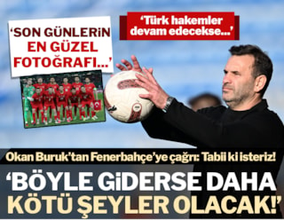 Okan Buruk'tan Fenerbahçe'ye Süper Kupa çağrısı: Tabii ki isteriz!