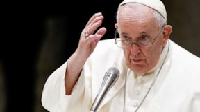 Papa Franciscus, "Haç Yolu" ayinine katılamadı