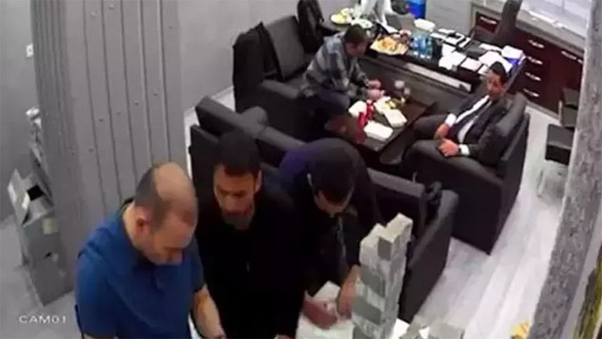 'Para sayma' görüntüleriyle ilgili ifadeler ortaya çıktı