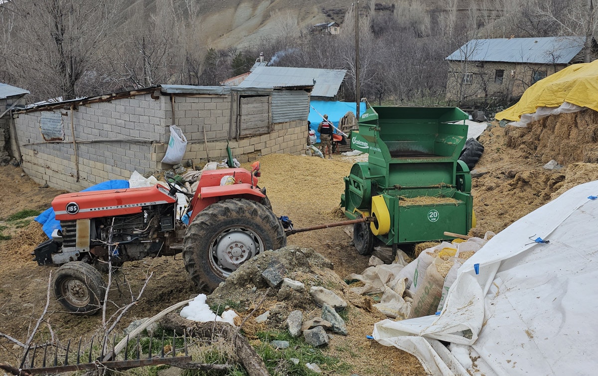 Patoz makinasına sıkışan kişinin feci ölümü