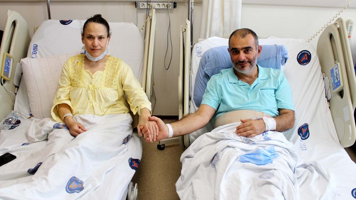 'Kötü günde' de yanında olduğu eşine, böbreğiyle 'can' verdi