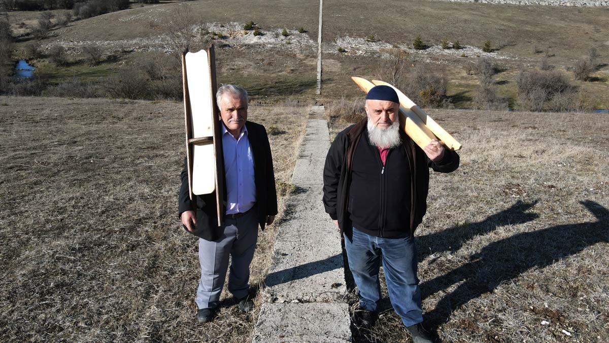 600 yıllık gelenek kar yağmadığı için yapılamadı