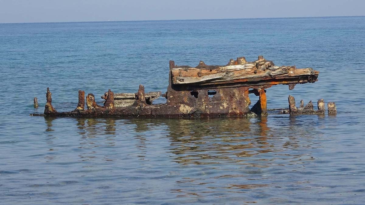 Çanakkale'de tarihe tanıklık eden layter
