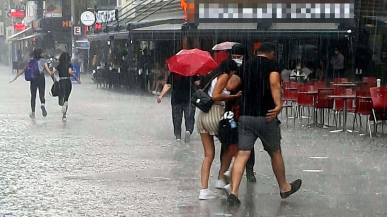 Meteoroloji'den 9 kent için kuvvetli yağış uyarısı