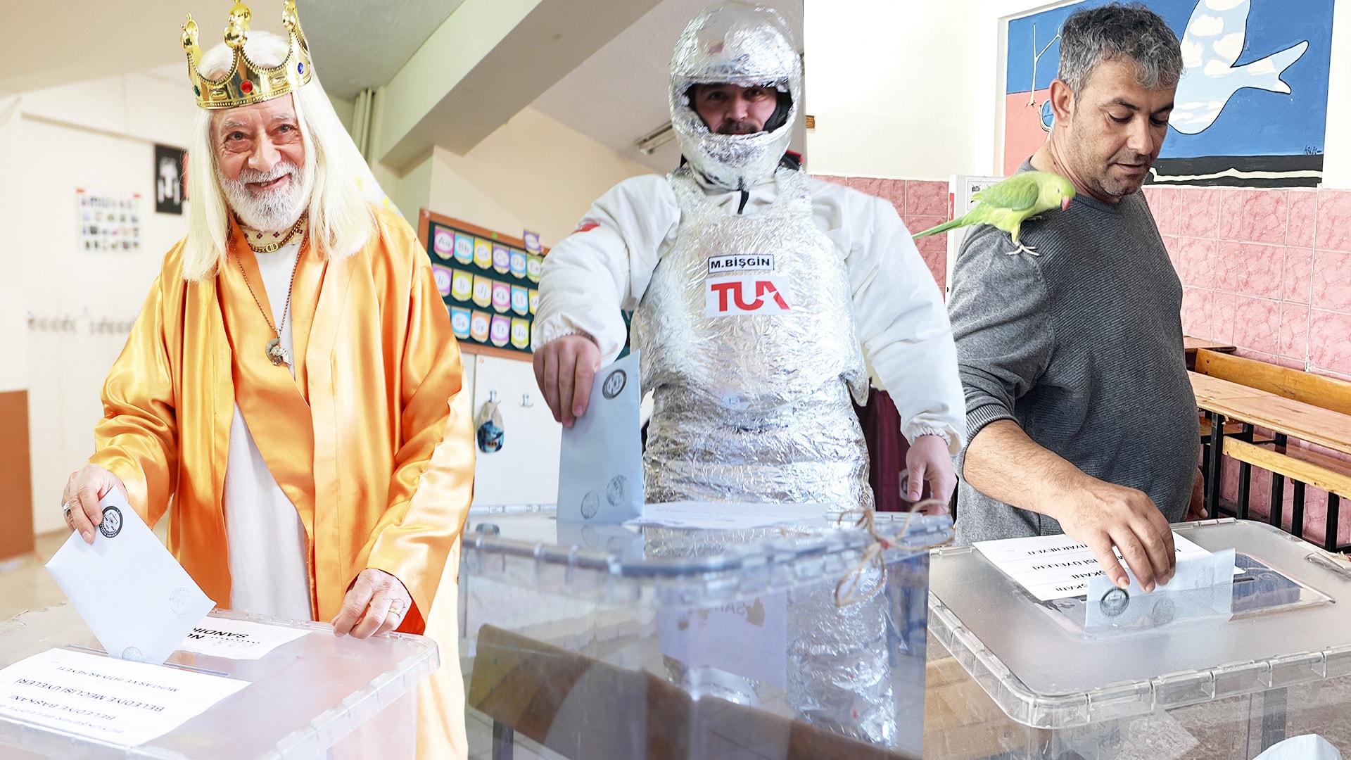 Türkiye'den ilginç seçim manzaraları