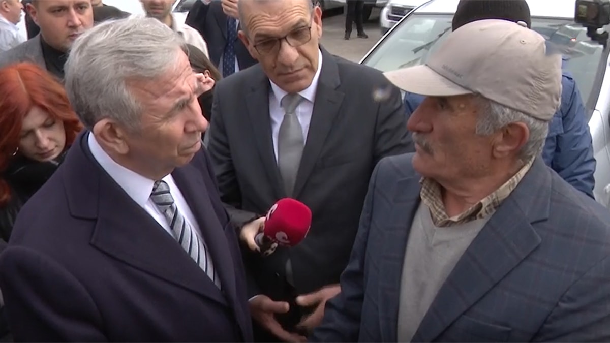 Emeklilerden Mansur Yavaş'tan dikkat çeken istek