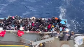 Türk gemisi 120 mülteciyi böyle kurtardı
