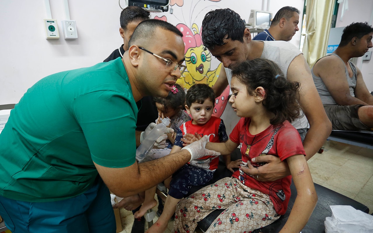 Gazze'de hastalık yayılıyor