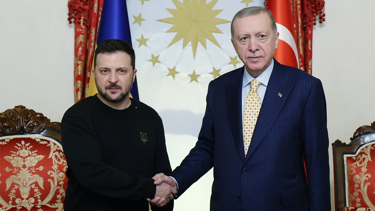 Erdoğan, Zelenskiy ile görüştü