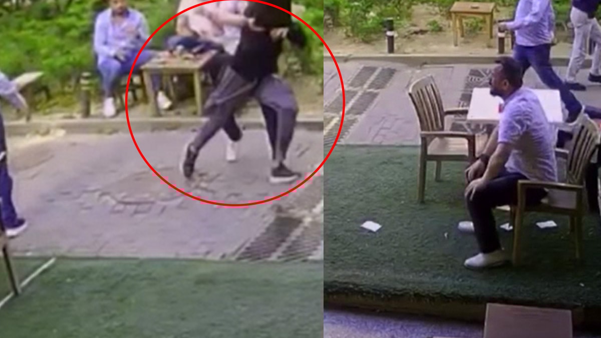 Çay içen esnaf, polislerin kovaladığı şüpheliyi yakaladı