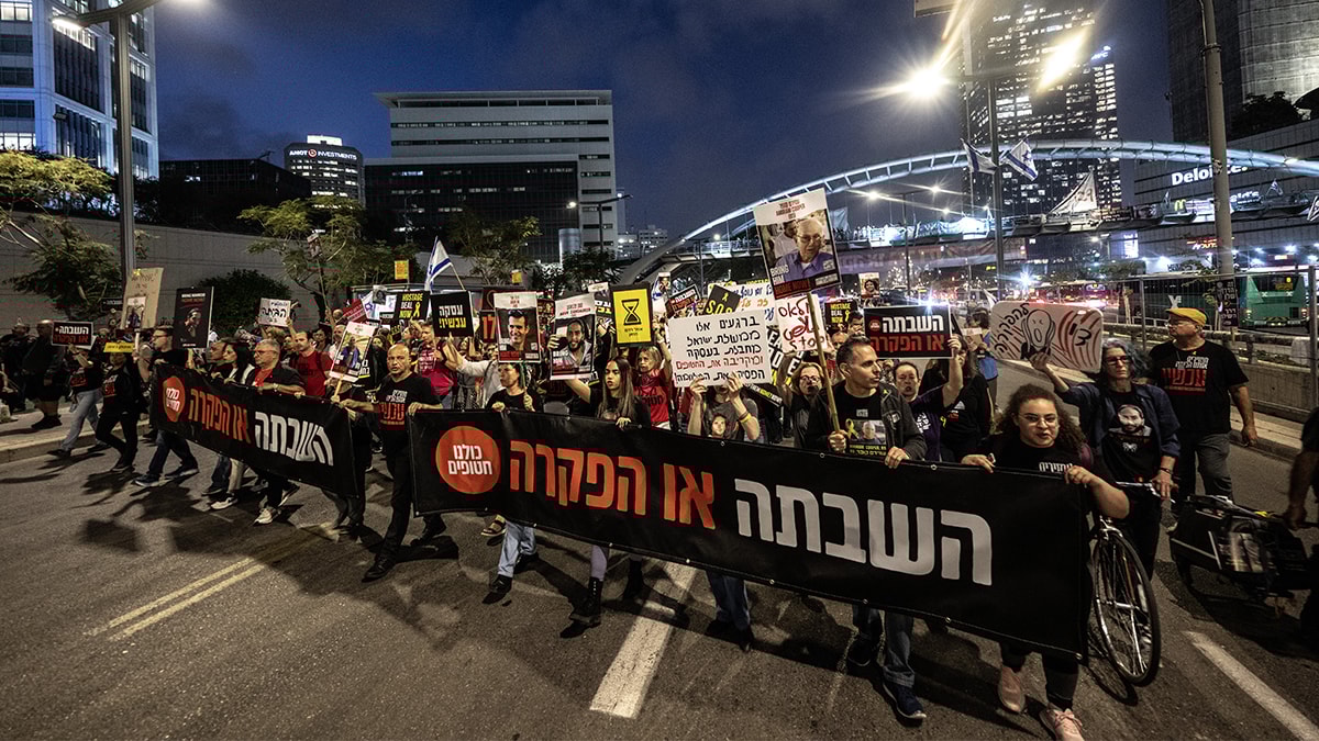 İsrailli esirlerin aileleri, anlaşma istedi