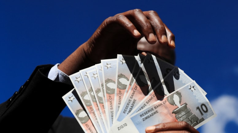 Enflasyonun kontrolden çıktığı Zimbabve yeni para birimine geçiyor
