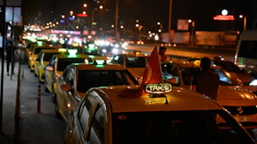 Yaşar Yanıkyürek cinayeti sonrası taksicilerden eylem
