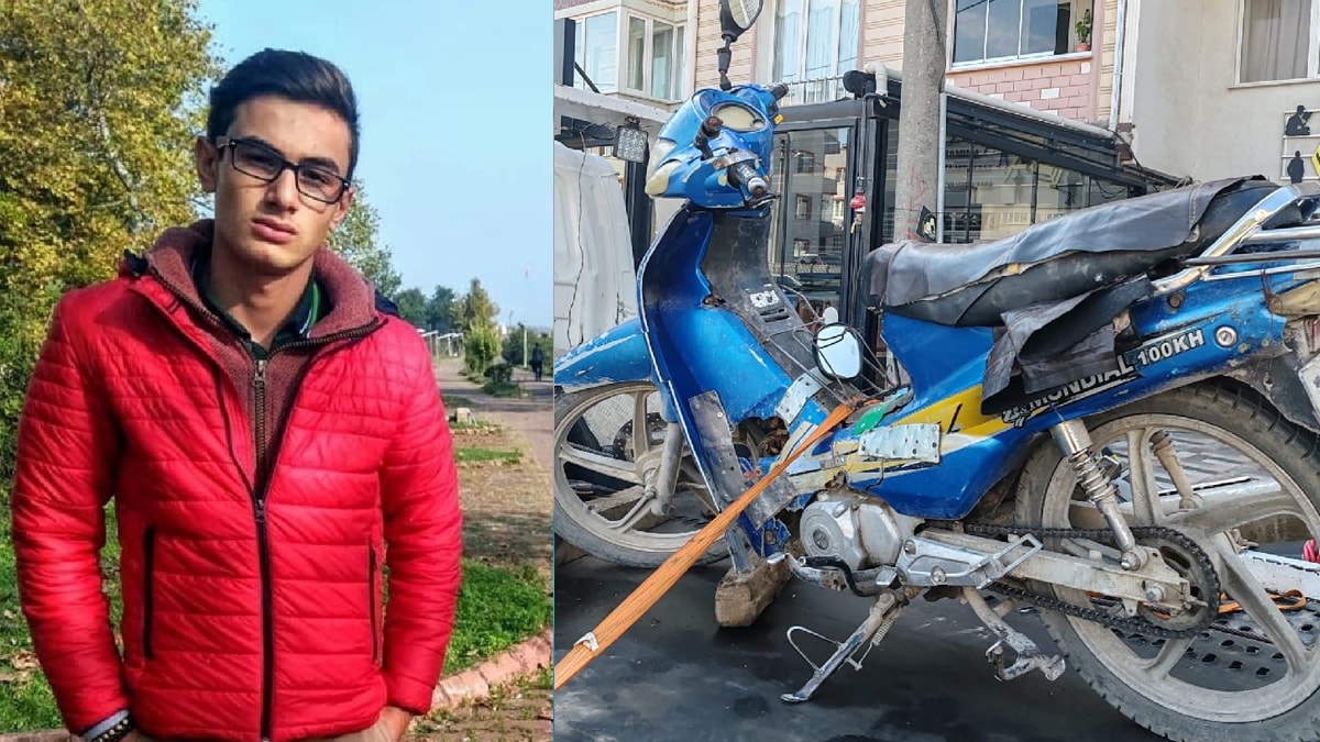 Sevgilileri motosiklet kazası ayırdı: 1 ölü, 1 yaralı