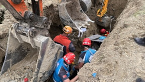 Kanal kazısında göçük: İki işçi hayatını kaybetti